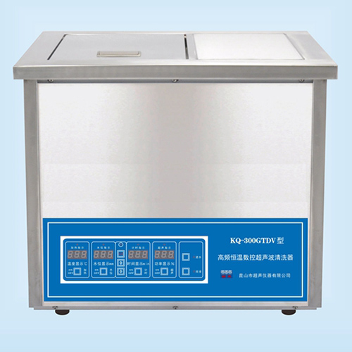 KQ-300GTDV臺(tái)式高頻恒溫?cái)?shù)控超聲波清洗器超聲波清洗機(jī)